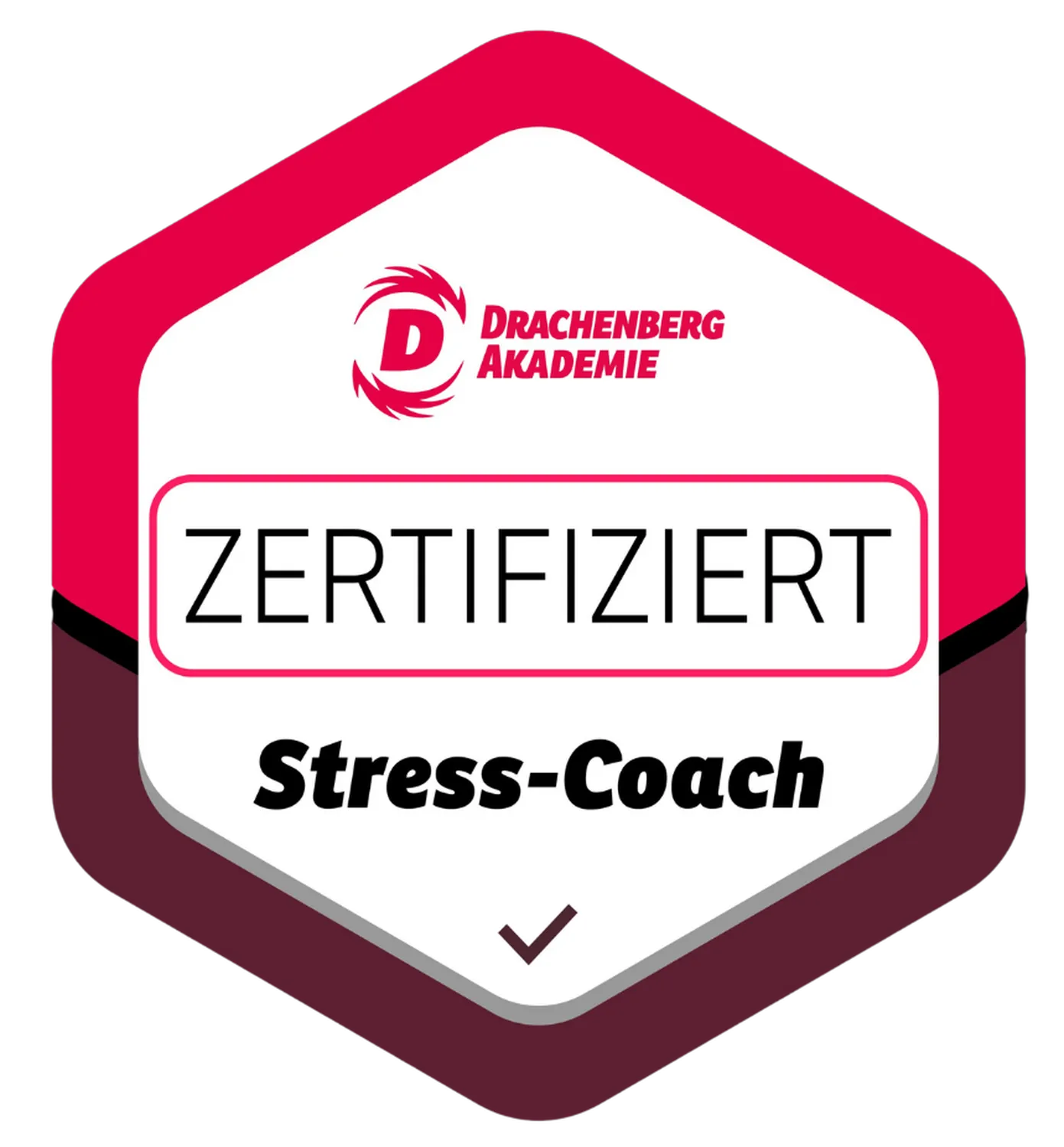 Logo ZERTIFIZIERT Stess-coach